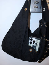 [RE-RELEASE] EYELET JACQUARD BAG