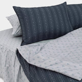 Dust-Free Fleur - Navy Duvet Cover - SS size