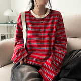 オカレタリングパッチユニットプライスロングスリーブTシャツ