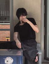 Wars Muscle フィットスナップ半袖Tシャツ
