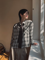 Horse Pigment Crop Shirt