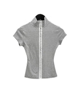 Le Mans Hook High-Neck Short Sleeve T-Shirt