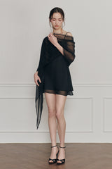 DREAMY SCARF black