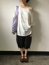 トッシュ オフショルダー Tシャツ(3color)