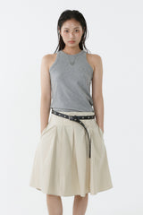 ALL-DAY SLEEVELESS TOP_MELANGE GRAY