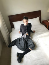 URBAN CHECK SKIRT