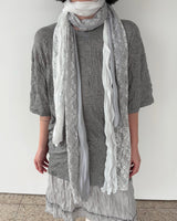 Wrinkle Boxy Tee (2colors)