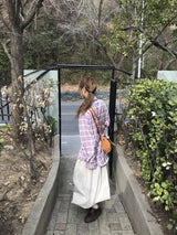ヒナデイリーチェックシャツ