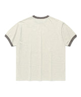 I LOVE MUSIC リンガー半袖Tシャツ イエロー(CV2FMUT547A)
