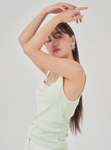 Square sleeveless (lime)