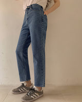 Ian straight-fit denim pants