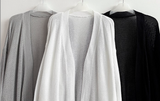Amit Bolero Loose Fit Puff Knit Cardigan 