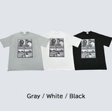 フリーズオーバーフィットプリントショートスリーブTシャツ