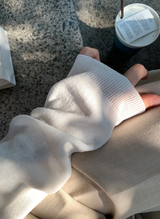Rear Cooling Linen Round Knit / 4 colors