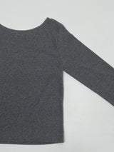 ボートネックテンション長袖Tシャツ