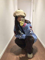 ハブルハイネックニットジップアップ (2 Colors)