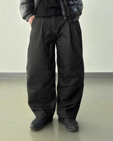 Prime nine wide denim pants