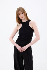 JAY SLEEVELESS TOP / BLACK