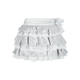13DE MARZO Bear Lacy Bud Skirt
