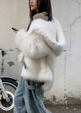 HOLIDAY HOOD FUR JACKET