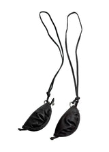 Dumpling Leather Pouch Necklace
