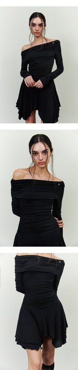ROSIE NYMPH DRESS black
