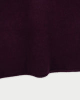 Skin knit skirt_grape