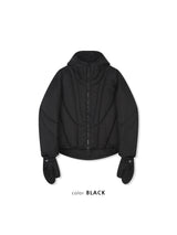 Winter Glove-Hood Puffer Jacket (3 Colors)