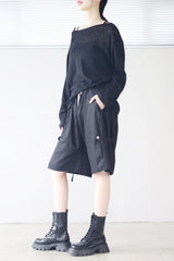(Unisex) ライトサイドスナップパンツ