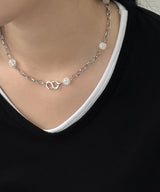 snow ball necklace