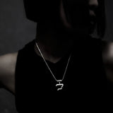 [ORDER MADE] CUTTING PIPE A-TYPE NECKLACE
