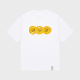 [UNISEX]ピンティング3スマイルショートスリーブドtシャツ