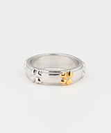 Clover rail ring G (925 silver)