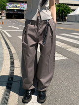 CURVED TUCK BALLOON PANTS (2C)