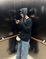 No.0863 ヘンリーネックニットTシャツ (5color)