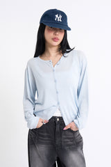 Summer soft linen cardigan