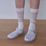 Charm Detail Sparkle Socks (4colors)