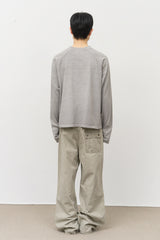 ボブピグメント長袖Tシャツ