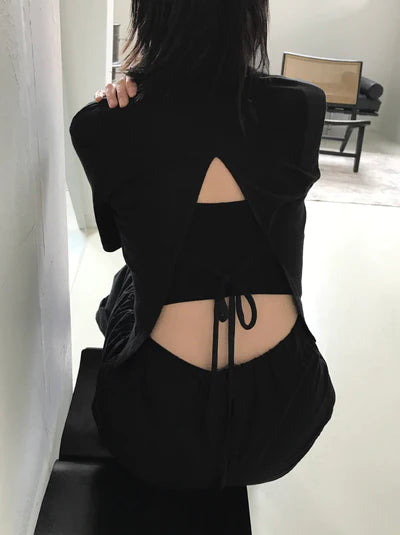 【2位】バッウストラップTシャツ / BACK STRAP TRIANGLE T