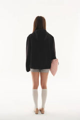 Cookie fleece jacket - black 