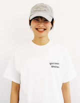ウェルカムロゴTシャツ - ホワイト