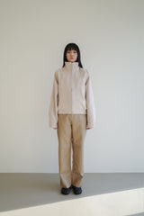 Wool zipup jumper, Cream