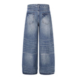 Auri Stud Star Wide Jeans