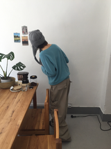 ネライヤーフラップニットビーニー（5c）