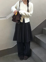 レインドットスカートパンツ
