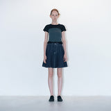 Back ziper tube top chacol