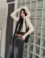 Tinted Washed String Balloon Denim Pants
