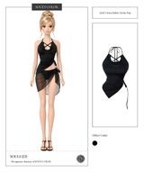 Ariel Cross Halter Swim Top