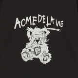 25SS ドローイングベアショートスリーブTシャツ ブラック