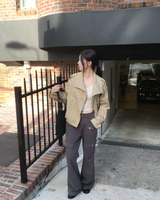 Cotton pocket cargo pants